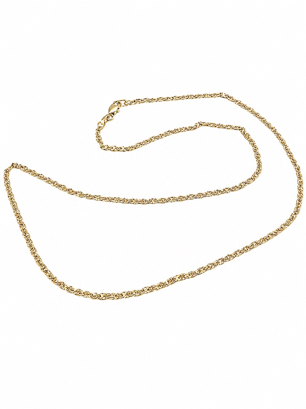 Gold-Filled Diamond Cut Mariner Chain Necklace